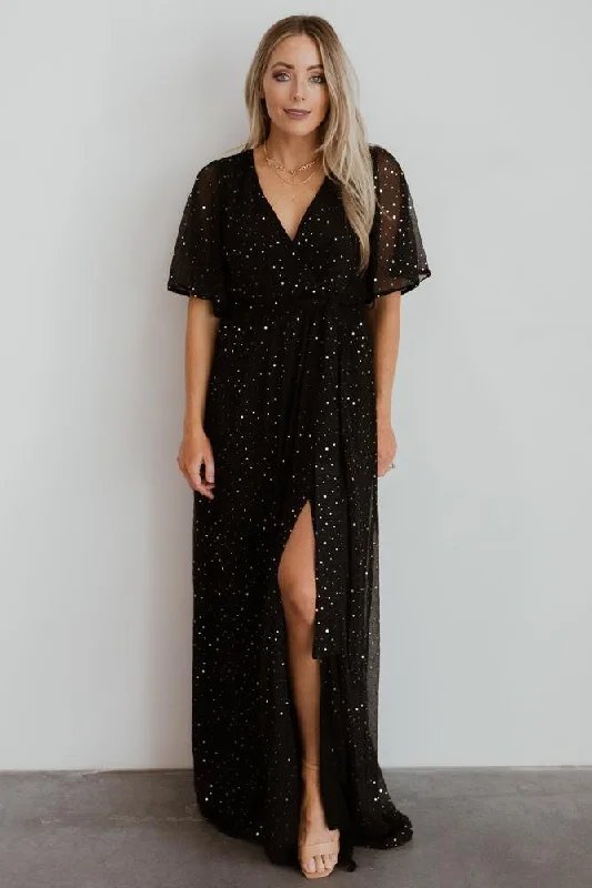 Best Online Clothing Boutiques Grace Sparkle Gown | Black