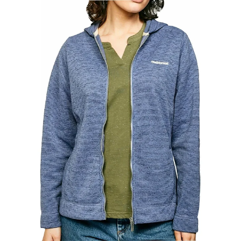 Women's Apparel Craghoppers Croftly Full Zip Womens Fleece Top - Blue