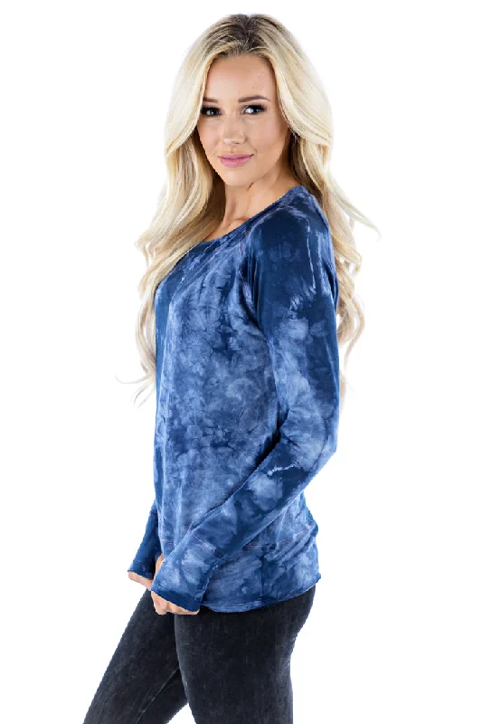 Women's Tailored Outfit Raw Pullover Crystal