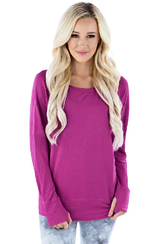 Women's Active Clothing Raw Pullover