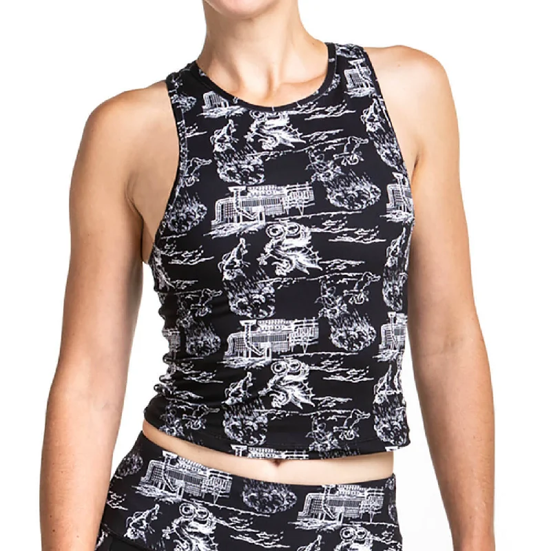 Women's Active Outfit For Fitness Ronhill Life Balance Womens Running Vest Tank Top - Black