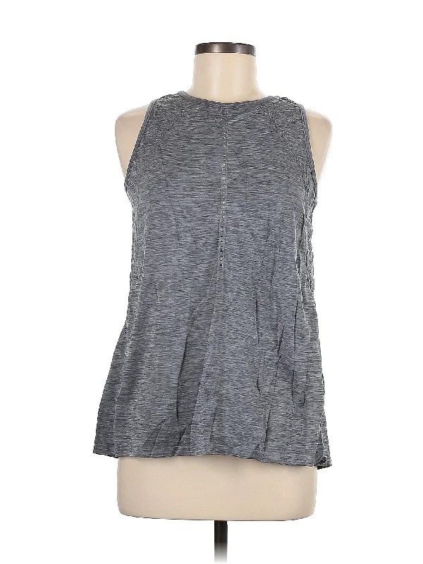 Women's Chic Outerwear Outfit Sleeveless T Shirt