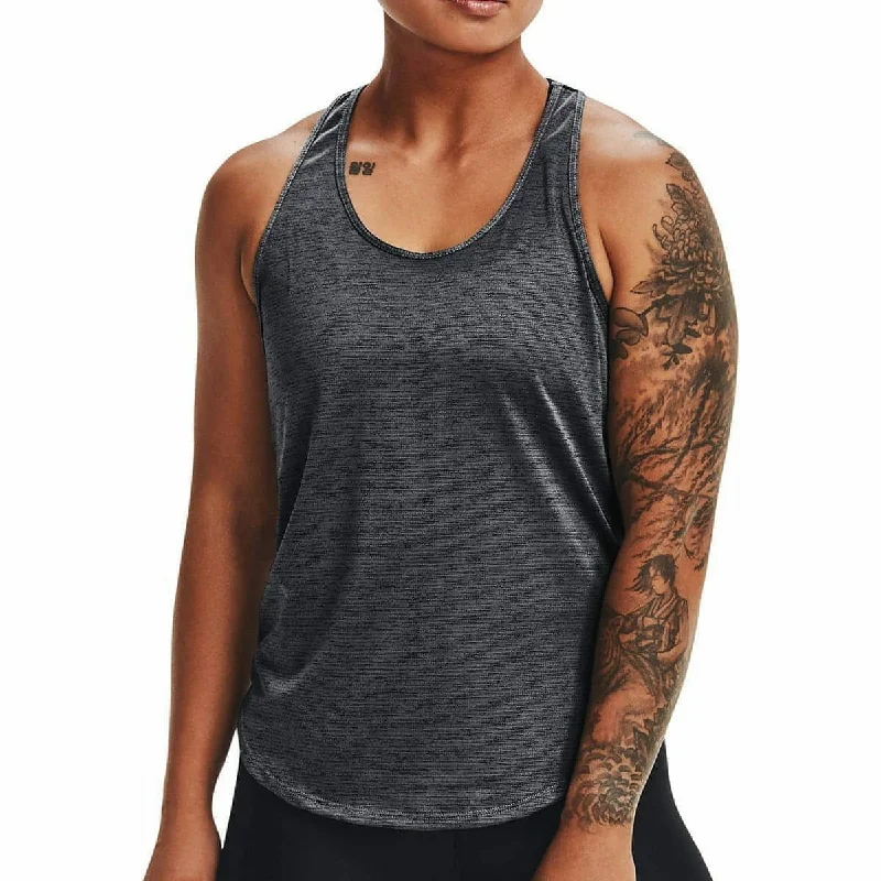 Women's Romantic Outfit Under Armour Tech Vent Womens Training Vest Tank Top - Black