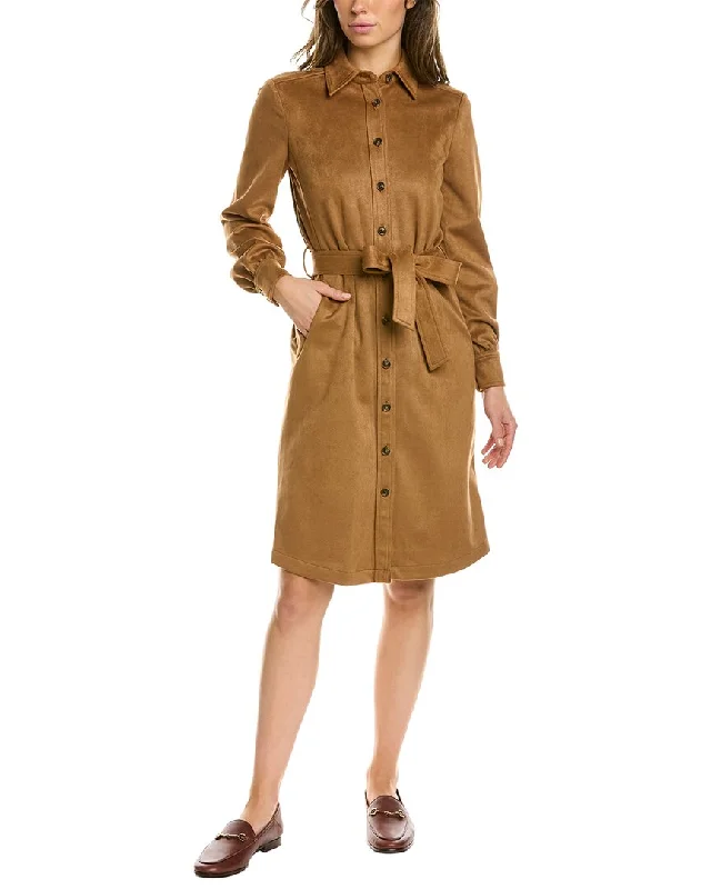 Women's Clothing For Outdoor Events Brooks Brothers Tie Waist Shirtdress