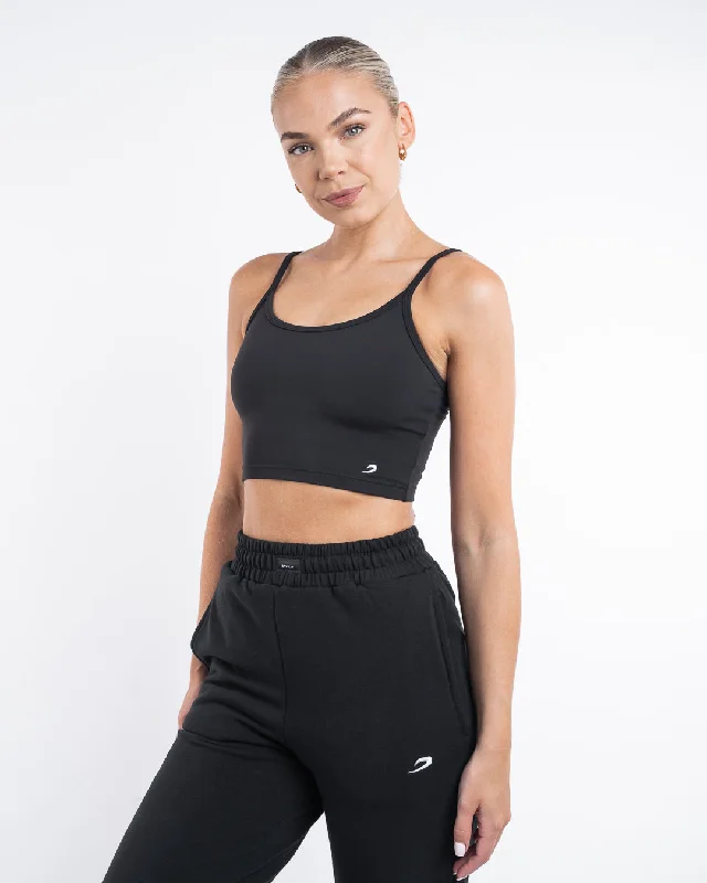 Women's Everyday Garments Essentials Tank Bralette - Black