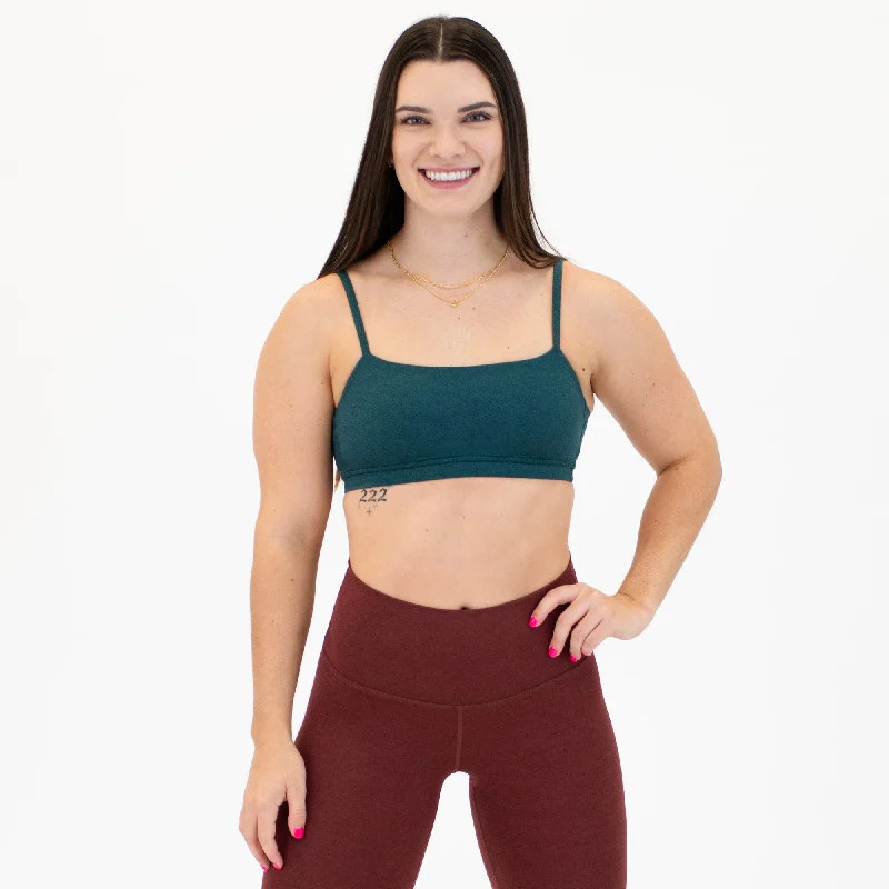 Women's Activewear Apparel Bandeau Sports Bra - Light Support