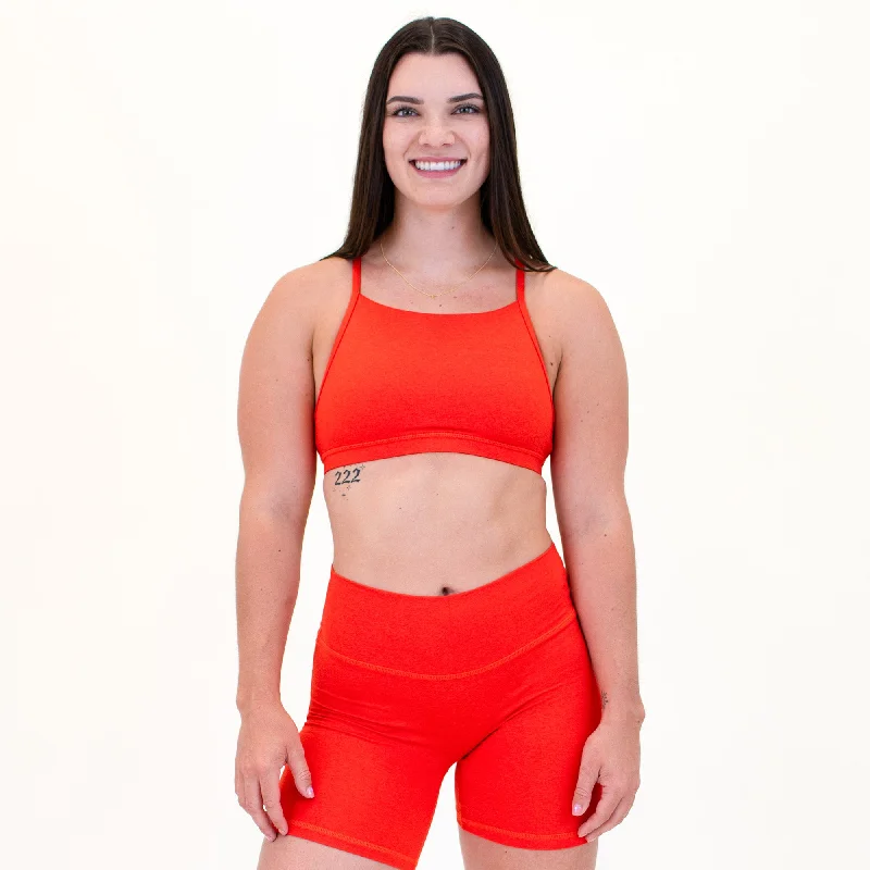 Women's Formal Clothes Chloe High Neck Sports Bra - Light Support