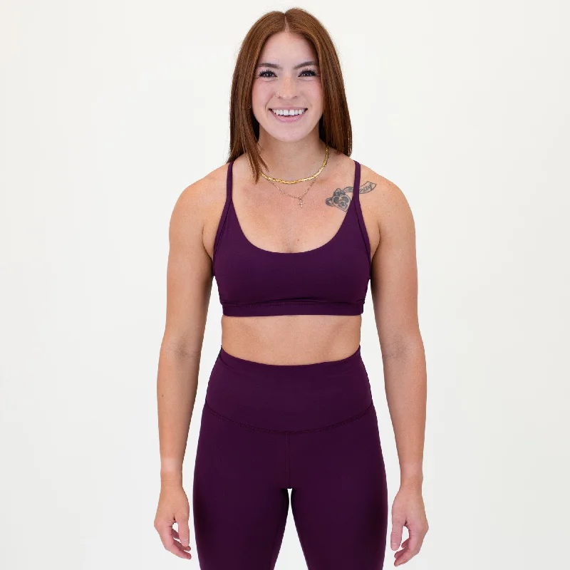 Women's Comfortable Lounge Attire Cami Sports Bra - Light Support