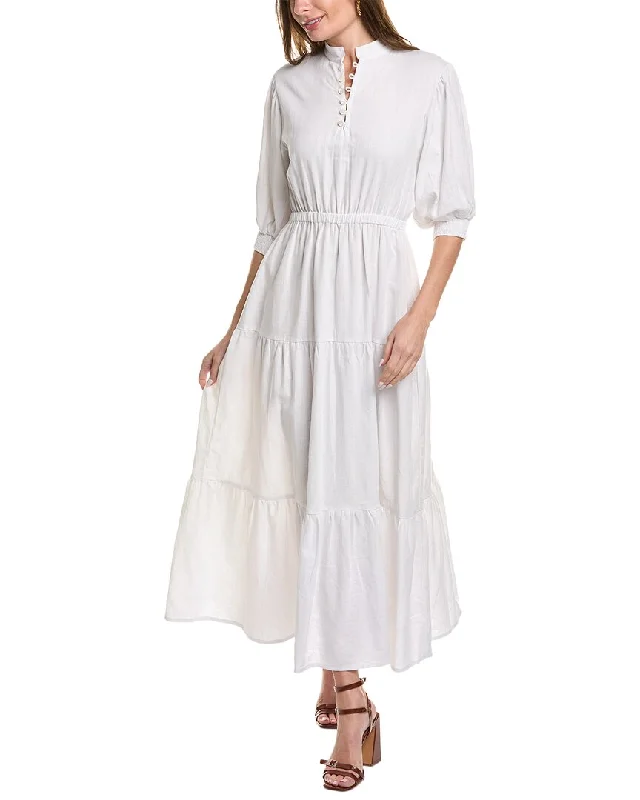 Women's Casual Garments SOLE Roma Linen-Blend Maxi Dress