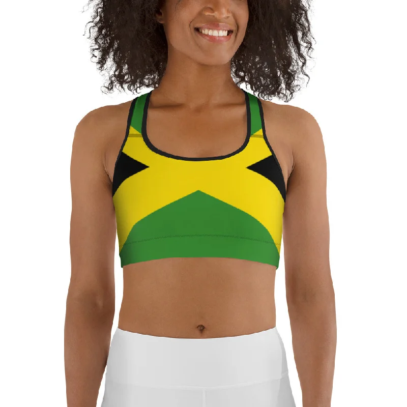 Women's Stylish Outdoor Outfit Sports bra Jamaican Jam