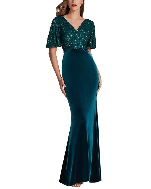 Women's Professional Attire Teri Jon by Rickie Freeman Special Occasion Long Dress