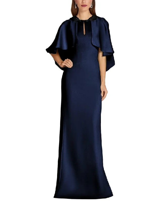 Women's Vintage-Inspired Outfit Teri Jon by Rickie Freeman Special Occasion Long Dress