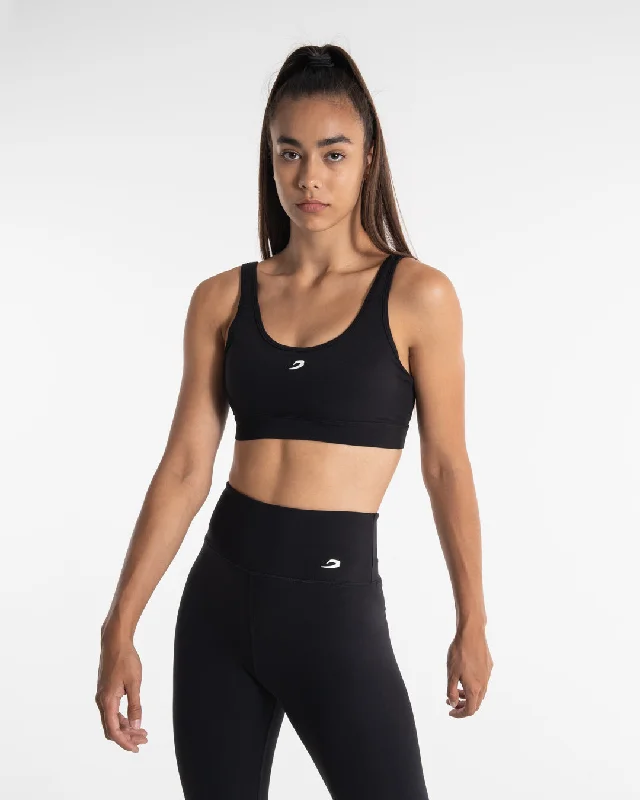 Chic Women's Garments Velez Sports Bra - Black